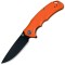 Ніж Artisan Tradition Black Blade, D2, G10 Flat, Orange