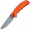 Ніж Artisan Tradition Stonewash, D2, G10 Flat, Orange