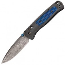 Benchmade 535-191 Bugout Gold Class Ghost CF Damasteel