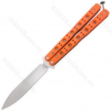 Benchmade 51-1801 Balisong Morpho, Orange G-10