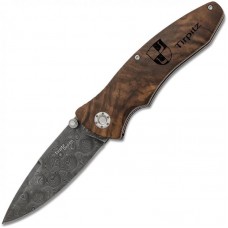 Boker Tirpitz Damascus Wood 110192DAM