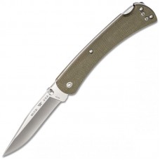 Buck 110 Slim Hunter Pro, OD Green Micarta, S30V