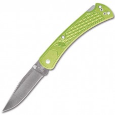 Buck 110 Slim Hunter Select Lockback Knife Chartreuse GFN