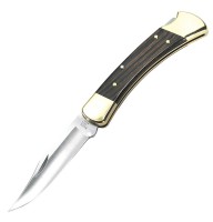 Buck Folding Hunter 110 Woodgrain