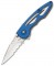 Buck Rush Blue Serrated 290BLXB