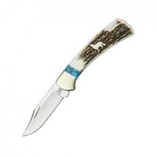 Buck WBC Wolf Series, Elk Handle, 112EKSLE