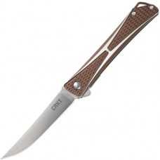 CRKT 7530B CROSSBONES BRONZE LINER LOCK