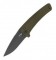 Kershaw Launch 3, Black, Green handle, 7300BLKOL