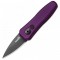 Kershaw Launch 4, Black, Purple handle, 7500PURBLK