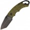 Kershaw Shuffle II, Tanto, Blackwash, Olive, 8750TOLBW