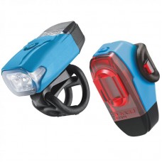 Комплект світла Lezyne KTV Drive Pair (200/10 Lumens) блакитний