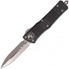 Microtech Combat Troodon Double Edge Stonewash