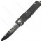 Microtech Combat Troodon T / E, Tanto, Black, M390