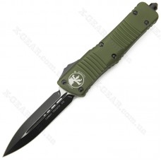 Microtech Combat Troodon, Two tone, D/E OD, 142-1OD