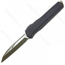 Microtech Cypher MK7 S/E, Green, 2-tone, 241M-1 GRBK