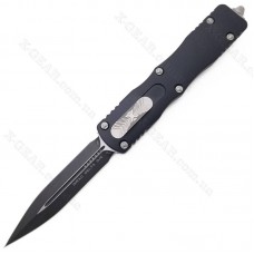 Microtech Dirac Delta Double Edge Black Blade