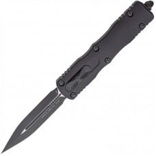 Microtech Dirac Delta Double Edge Black Blade Tactical