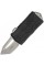 Microtech Exocet Tanto Stonewash, Black handle, 158-10
