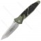 Microtech Socom Elite Tanto, Stonewash M390, Olive Drab, 161-10 OD