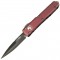 Microtech Ultratech Bayonet DLC Tactical Merlot Red