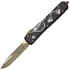 Нож Microtech Ultratech Death Card, Drop Point Bronze Apocalyptic