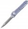 Microtech Ultratech Double Edge Stonewash FS, Distressed Grey