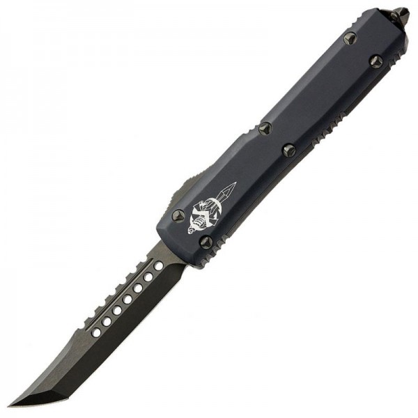 Microtech Ultratech Hellhound Tanto, DLC Tactical, Signature Series