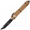 Microtech Ultratech Tanto Point Black Blade Tan