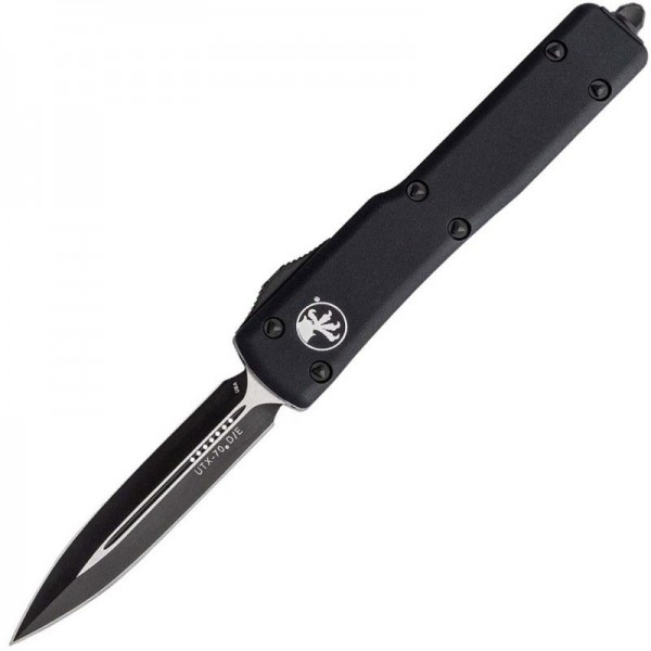 Microtech UTX-70 Double Edge Black Blade Tactical 147-1T