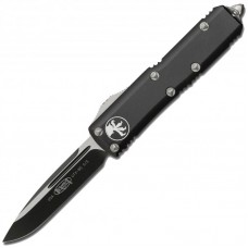 Microtech UTX-85 Drop Point Black Blade