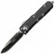 Microtech UTX-85 Drop Point Black Blade