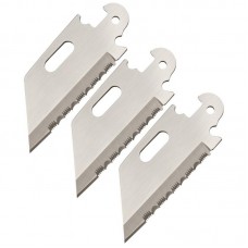 Набір клинків Cold Steel Click-N-Cut Utility Serrated 3 шт