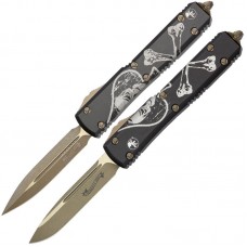 Набор Microtech Ultratech Death Card Bronze Apocalyptic, 121-13DCS