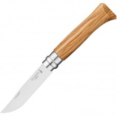 Opinel 8 VRI олива, коробка