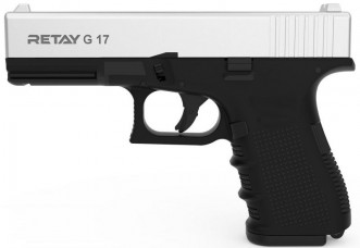 Пистолет стартовый Retay G 17 Chrome