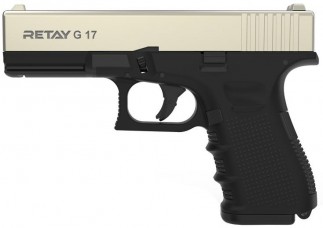 Пистолет стартовый Retay G 17 Satin