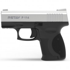 Пистолет стартовый Retay P114 Nickel