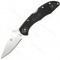 Spyderco Delica 4 Flat Ground Black C11FPBK