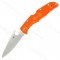 Spyderco Endura 4 Flat Ground Orange C10FPOR