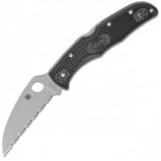 Spyderco Endura 4 Wharncliffe, Serrated, C10FSWCBK