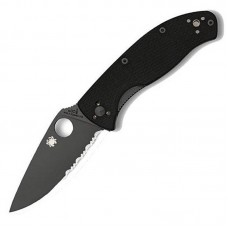 Spyderco Tenacious Combo Black C122GBBKPS