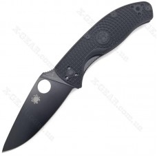 Spyderco Tenacious Lightweight Black Blade Plain