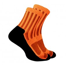 Термошкарпетки Trekking ShortDry чорно-помаранчеві