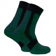 Термошкарпетки Trekking ShortWinter темно-зелені