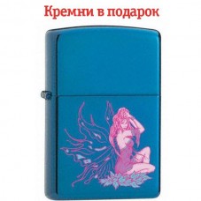 Зажигалка Zippo 24065 Sapphire Fluttering Fairy