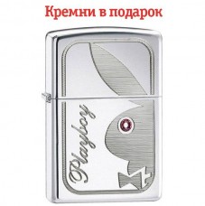 Запальничка Zippo 250 Playboy Bunny W / Pink Stn