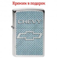 Запальничка Zippo Chevy Brushed Chrome