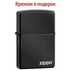 Запальничка Zippo Ebony W / Zippo - Lasered