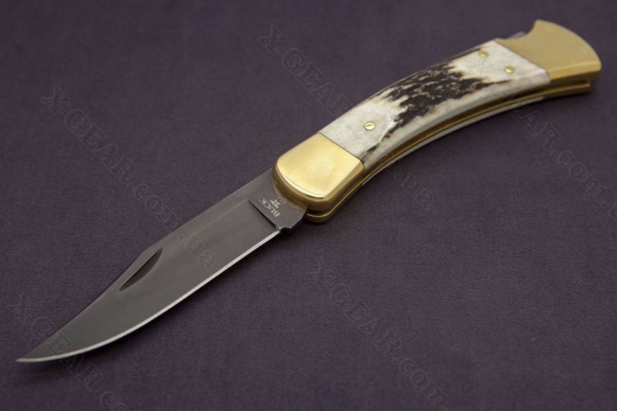 Ніж Buck 110 Limited Edition, Genuine Stag, BOS S30V