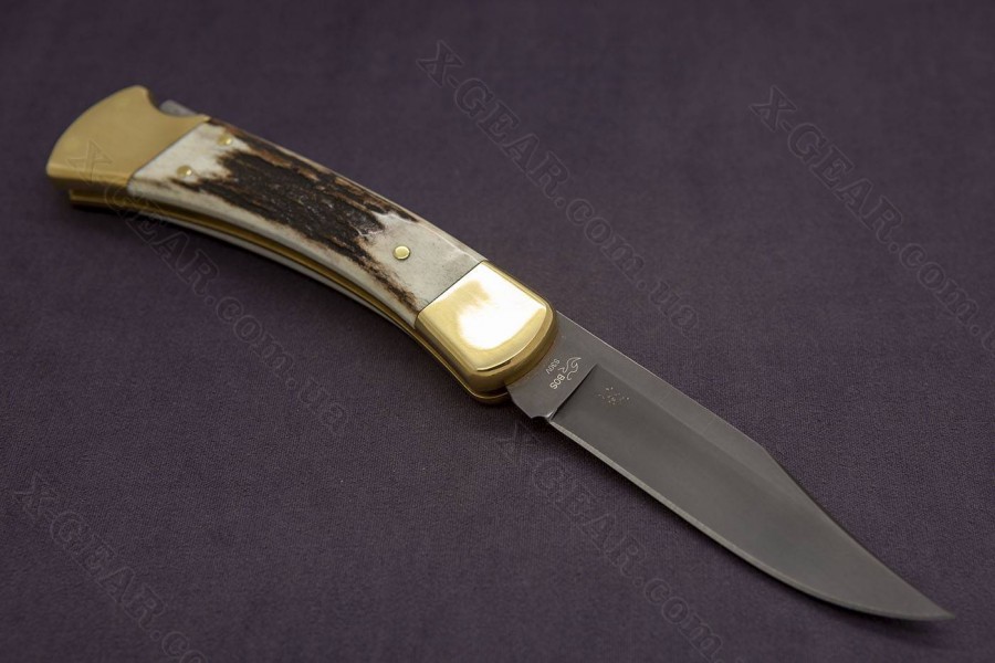 Ніж Buck 110 Limited Edition, Genuine Stag, BOS S30V